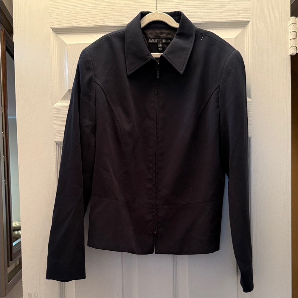 Lafayette 148 New York Navy Women's Blazer